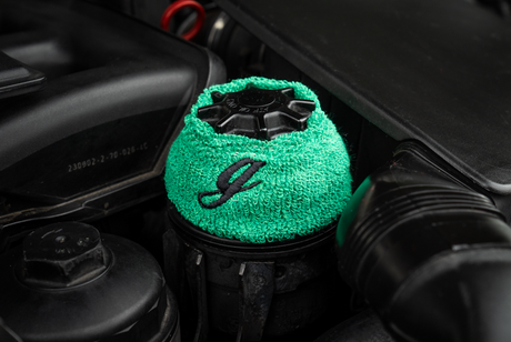 Garagistic Power Steering Reservoir Sweatband Cover - E30, E36, E46-Apparel-Non-Garagistic Vendor-Green-Garagistic