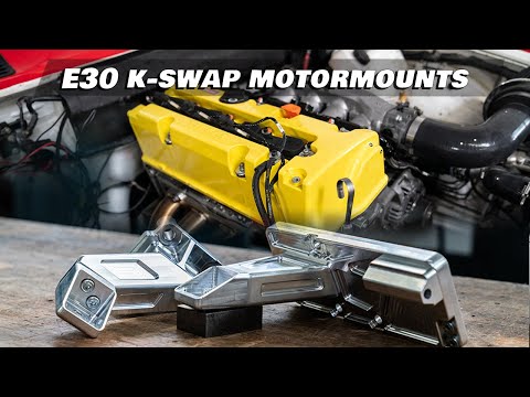 BMW E30 Honda K24 Engine Swap Motor Mounts