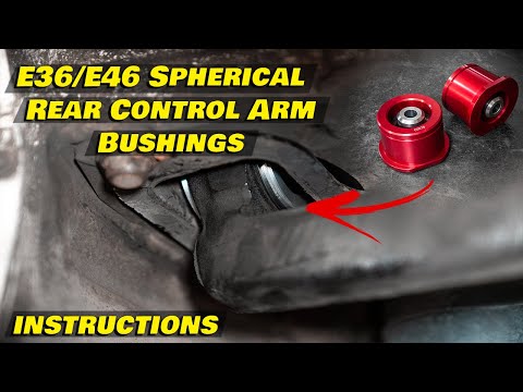 E36/E46/Z4 Rear Outer Control Arm Spherical Bearing Bushing (RTAB) - 328, M3, 325 - 33322228153/33326757885